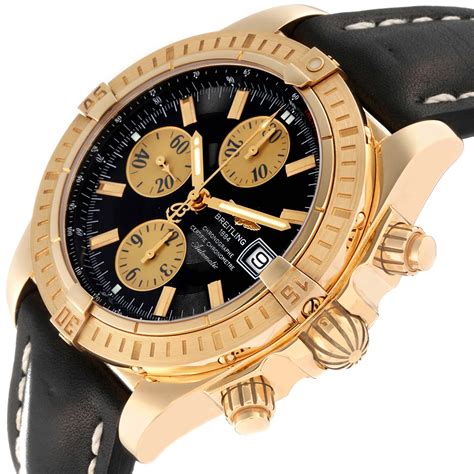 breitling chronomat yellow